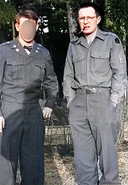 Maxwell and Quong.png (127 KB) Colorized photograph of James and H. Clay Maxwell, an Army companion. Maxwell was also killed in action during the Korean War, although his remains were recovered and buried.