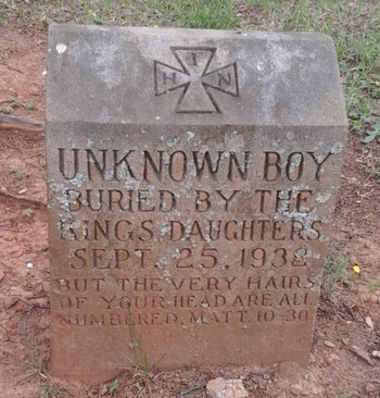 Mecklenburg County John Doe (1932) Grave