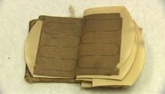 Address book located with remains