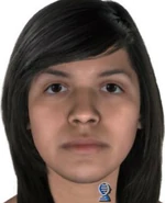 Composite of mother at 15