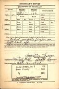 Oliver Jeffers Registration Card 2