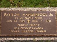 Payton Vanderpool Jr. Grave