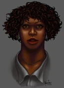 Live Oak Doe Illustration by Kim Parkhurst