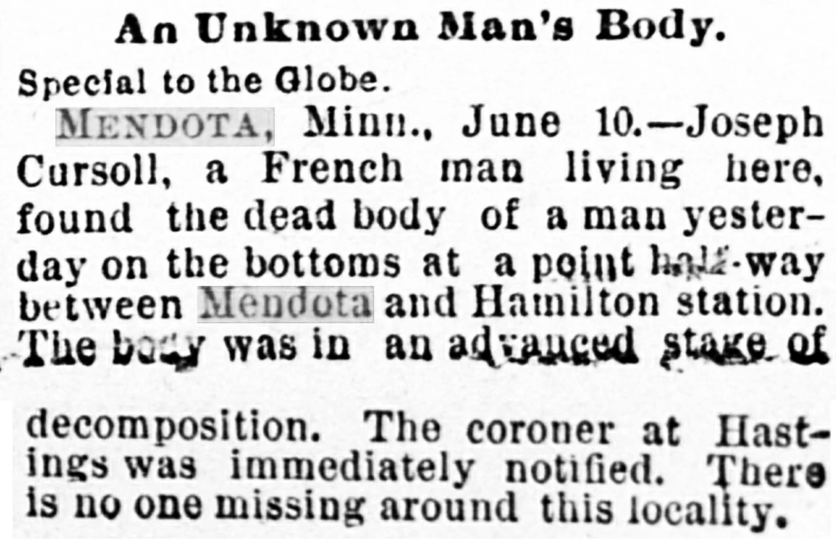 Dakota County John Doe (June 1893) Unidentified Wiki Fandom