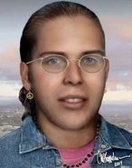 Reconstruction featuring glasses