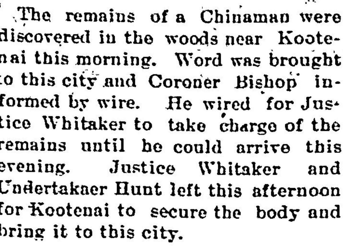 Bonner County John Doe (1904) Unidentified Wiki Fandom