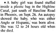 Phoenix Jane Doe, 1998