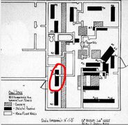Victim's mapped burial location