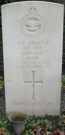 HagueJohnDoe1941 Grave