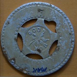 Back of medallion