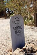 "Dutch Annie," 1883