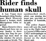 Henderson John Doe, Nevada
