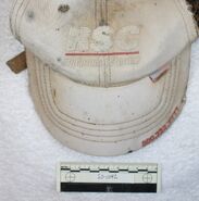 Hat found with the remains