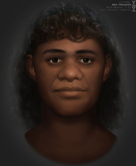 "Woman in Yellow", Northern Territory