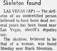 Newspaper article from 1970