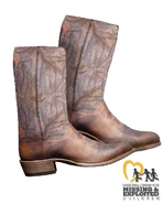 Reconstruction of the victim's boots.
