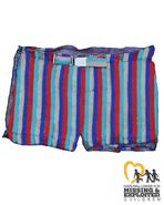 Reconstruction of the victim's swim trunks by NCMEC.