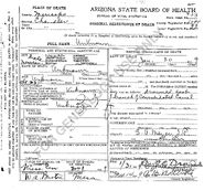 Maricopa County John Doe, 1919 ACCIDENT