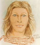Composite sketch of subject seen alive, circa 1982