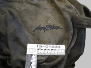 Label from sweatpants