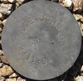 Maricopa County John Doe (September 11, 1994) Grave