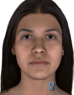 Composite of mother at 25