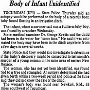 Guadalupe County Jane Doe, 1975 HOMICIDE