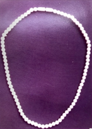 Pearl necklace.