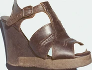 Altered image of shoe, without enhancement