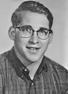 High school yearbook photo