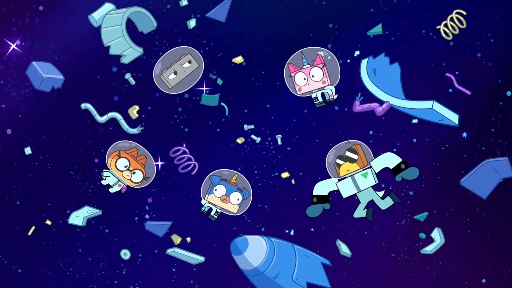 unikitty spaceship