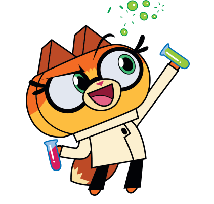 unikitty dr fox plush