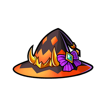 Gear-Party Clown Witch Hat Render