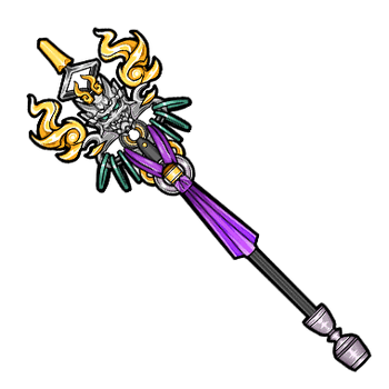 Gear-Staff of Exorcism Render