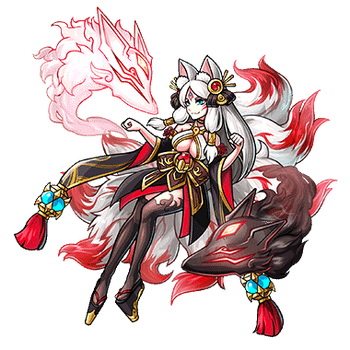 [Nine-tailed Fox God] Mitama (Gear) | Unison League Wiki | Fandom
