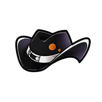 Gear-Black Ten-Gallon Hat Render