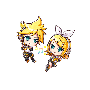 Kagamine Len e Rin Chibi