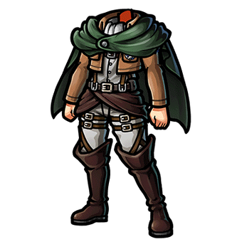 調査兵団の服マント付き (Gear) | Unison League Wiki | Fandom