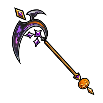 Gear-Black Witch Scythe Render