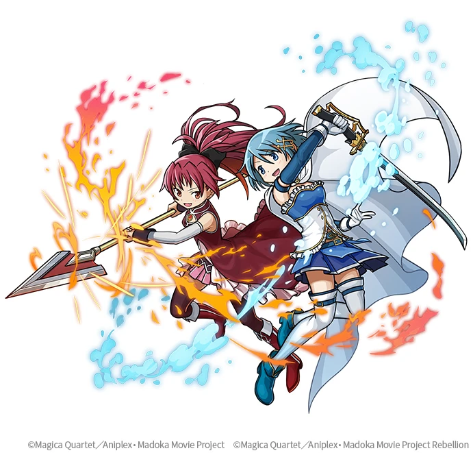 Noel 美樹さやか 杏子 フルセット 共闘]美樹さやか&佐倉杏子 (Gear) | Unison League Wiki | Fandom