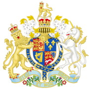 Coat of Arms used from 1760 to 1801 as King of Great Britain