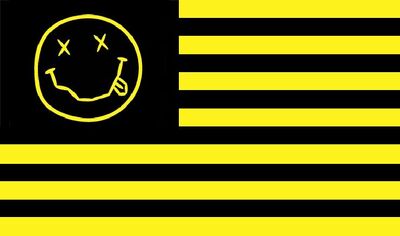 Nirvana Flag by IsolatedInsomniac