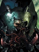 Primo piano della faccia di un Twitcher (variante Polizia).