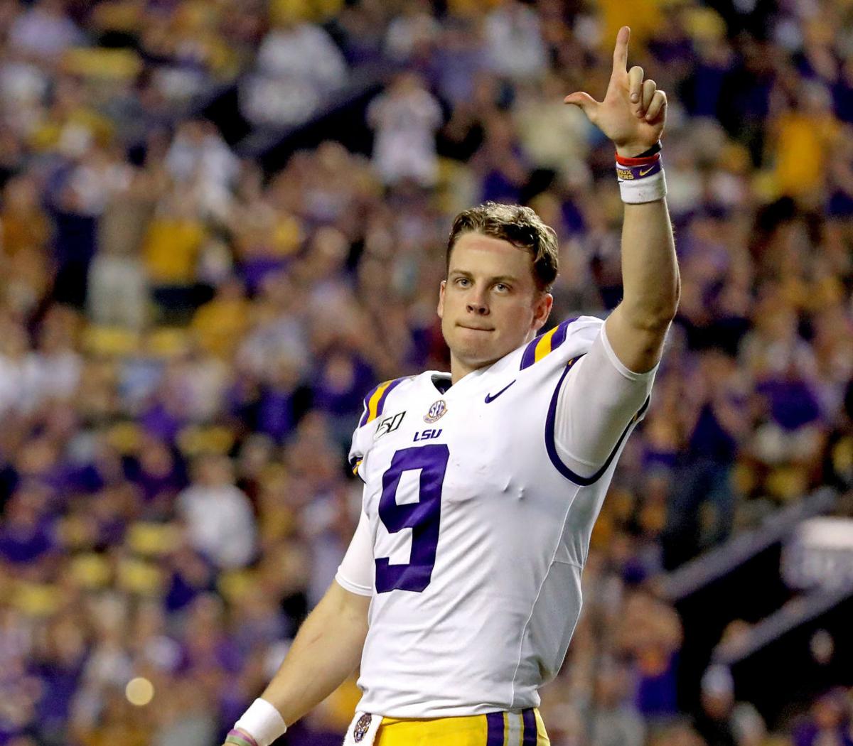 Sport Bilder des Tages LSU Tigers QB Joseph Lee Joe Burrow the