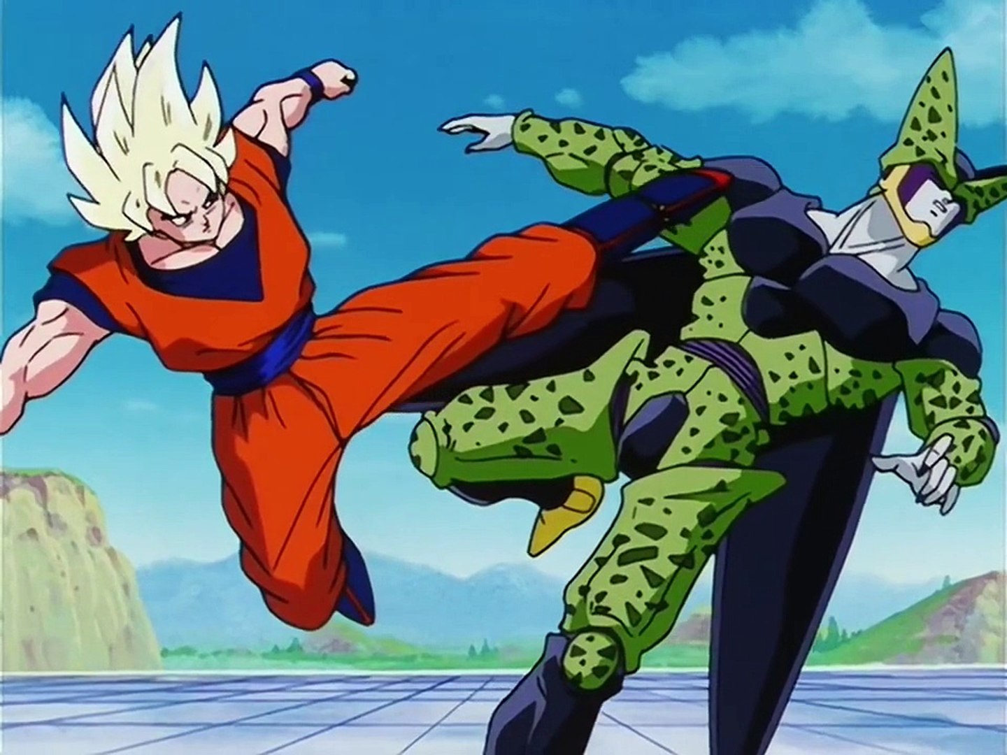 Goku Vs Cell