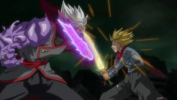 Dragonball Super: Super Saiyan Rage Trunks vs Goku Black & Zamasu