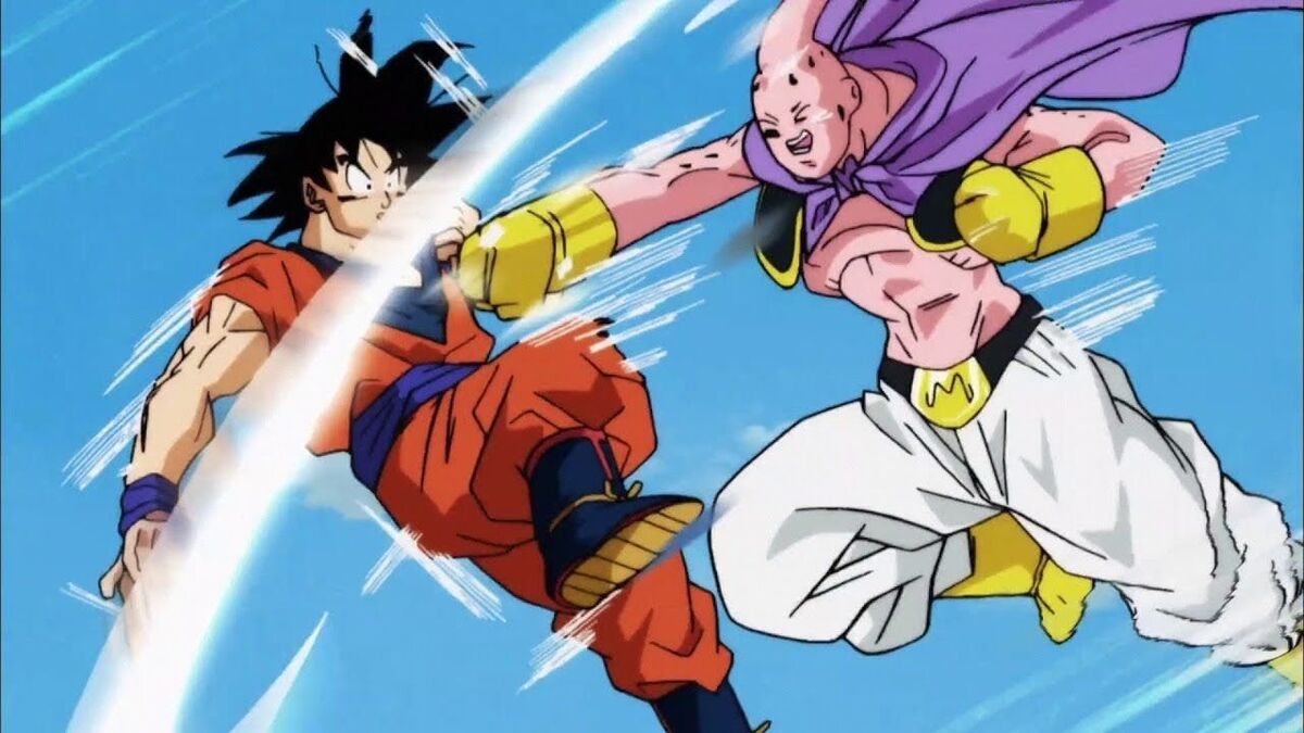 Goku vs. Good Buu (ShapeUp) Universal Dragon Ball Wiki Fandom