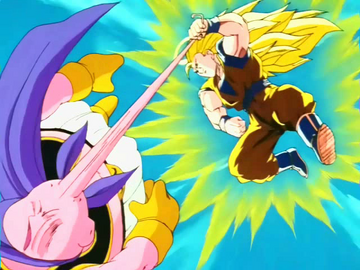 Goku Super Saiyajin (Buu Saga vs Yakon) - Daiko O Saiyajin