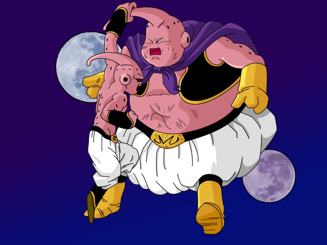 Majin Buu, Super Buu and Kid Buu