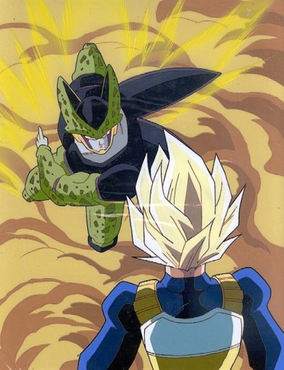 WHAT IF VEGETA went SUPER SAIYAN 2 against PERFECT CELL?